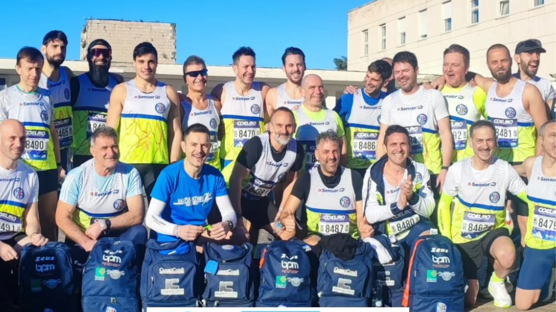 Riccia Road Runners, grande prestazione e giornata storica alla Napoli City Half Marathon.